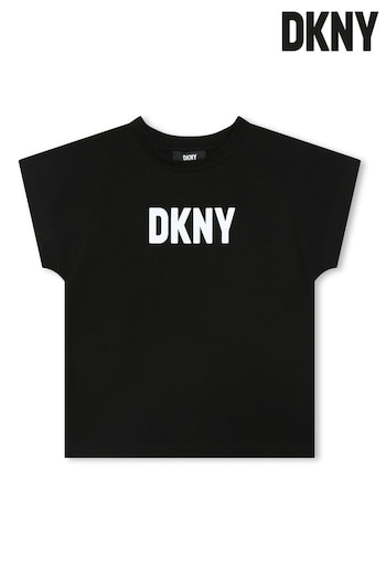DKNY Logo Black T-Shirt (825425) | £36 - £46