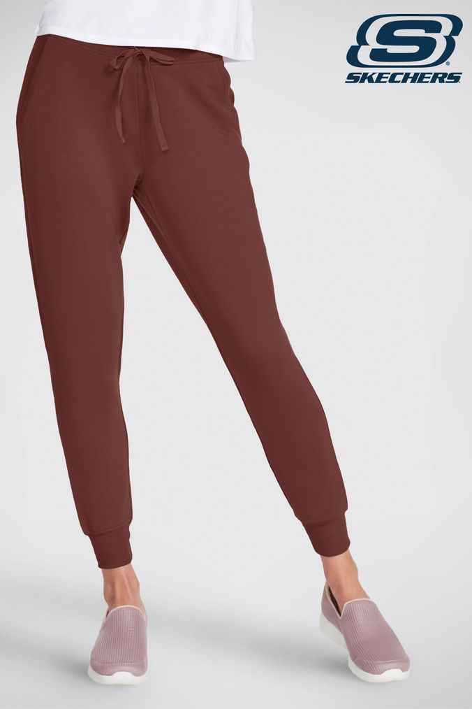 Skechers sweatpants store womens brown