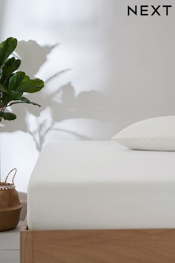 White Extra Deep Fitted Simply Soft Microfibre Sheet (826177) | £10 - £16