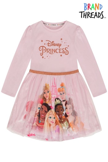 Brand Threads Pink Girls Princess Nightie (826219) | £14