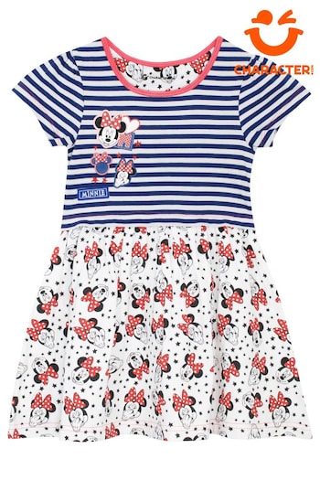 Character Blue Disney Minnie Mouse Disney Girls Dress (826832) | £12