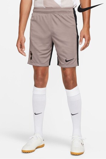 Nike Brown Tottenham Hotspur FC Stadium Third Football Shorts (826889) | £40