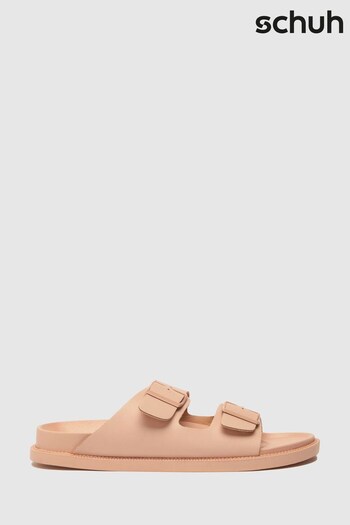 Schuh Tulsa Buckle Footbed Sandals (827925) | £26