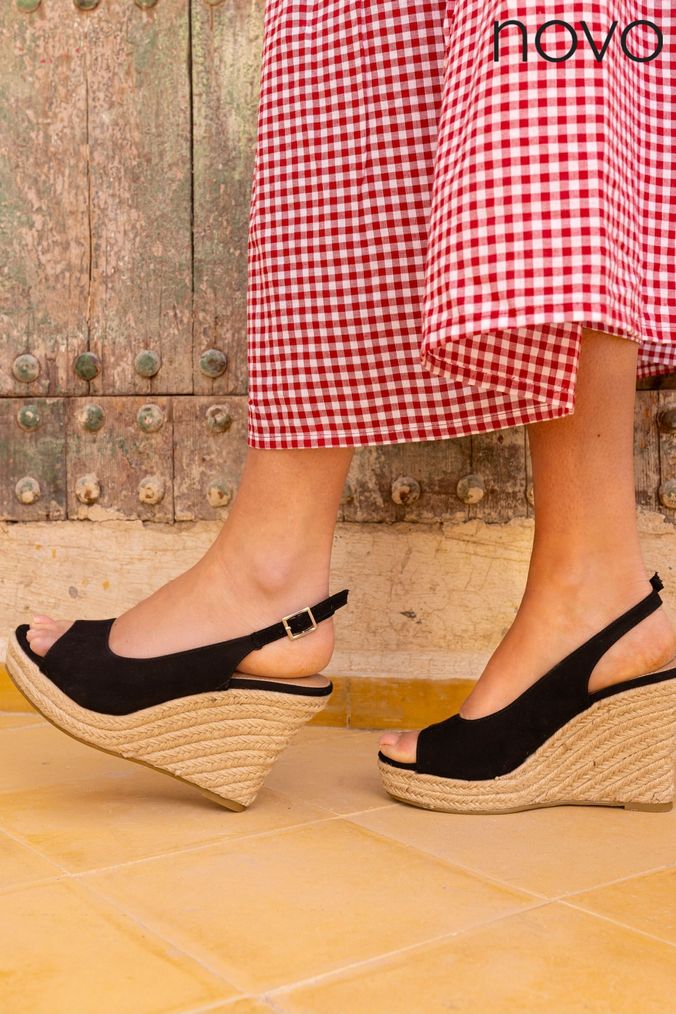 Red Espadrilles Red Espadrilles Wedges Sandals Next UK