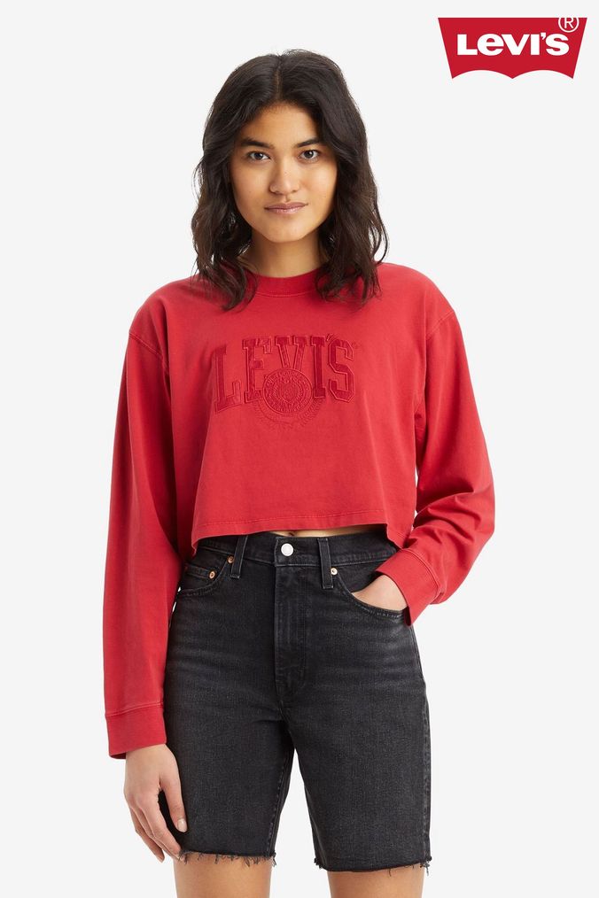 Women s Levi s T Shirts Tops Casual Sports T Shirts Next UK