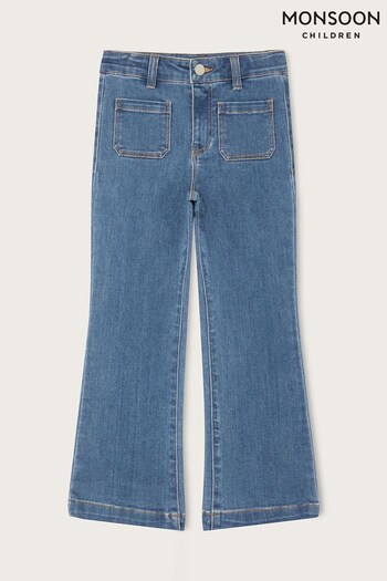 Monsoon Blue Star Detail Embroidered Jeans Zen (830536) | £25 - £29
