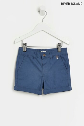 River Island Boys Blue Chino Shorts (830644) | £12
