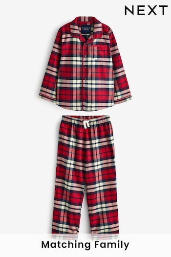 Red Kids Christmas Check Pyjamas (9mths-12yrs) (830878) | £15 - £20