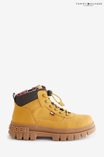 Tommy Hilfiger Kids Lace-up Black Boots (831096) | £89