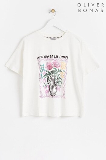 Oliver Bonas Mercado White T-Shirt (831182) | £29.50