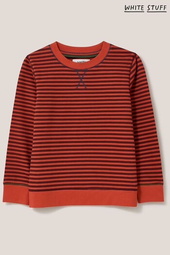White Stuff Red Betta Striped Sweater (831245) | £20