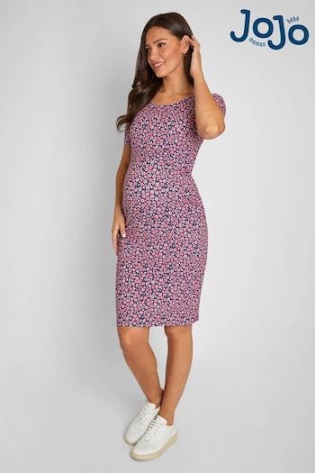 Swim & Beachwear Pink Floral Floral Print Maternity & Nursing Dress (831429) | £42