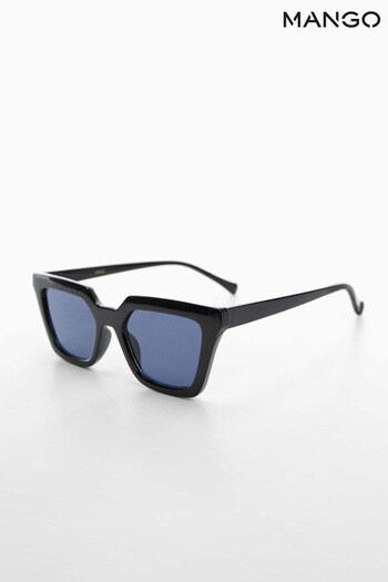 Mango Acetate Frame Black Sunglasses (831726) | £23