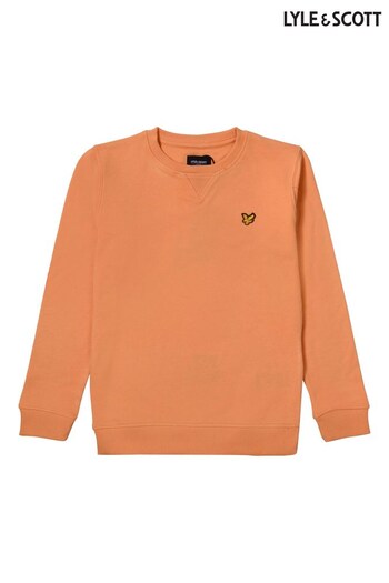Lyle & Scott Orange Crew Neck Sweatshirt (831966) | £40 - £54