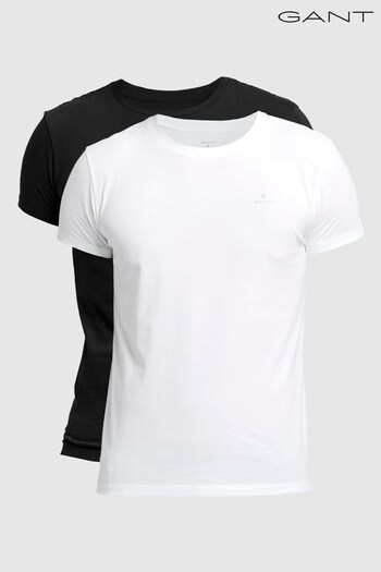 GANT Crew Neck T-Shirts 2 Pack (832063) | £40
