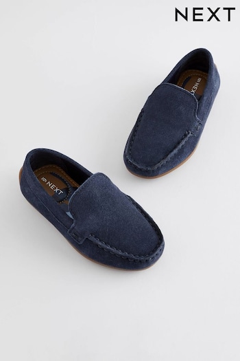 Navy Blue Driver Shoes (832791) | £26 - £30