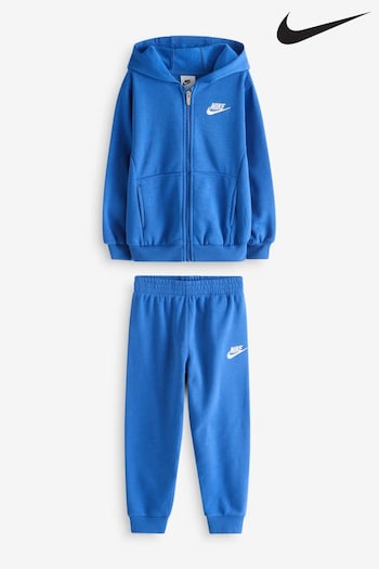 nike zoom Blue Little Kids Club Tracksuit (832882) | £45