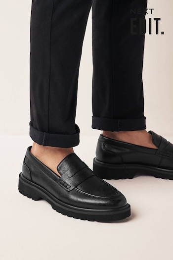 Black EDIT Chunky Loafers (832994) | £45