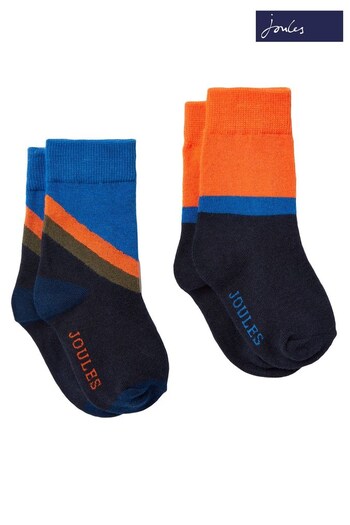 Joules Orange Short Socks (833203) | £4