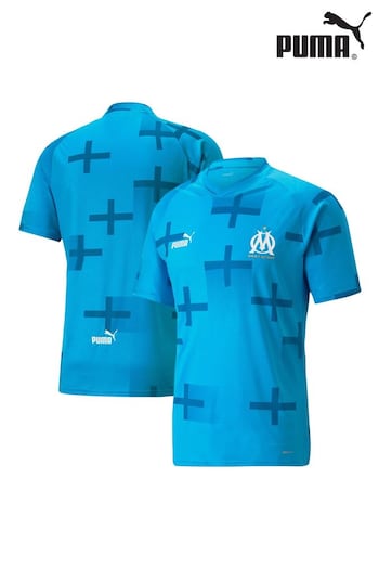 Puma Boots Blue Olympique de Marseille Prematch Jersey (833500) | £50