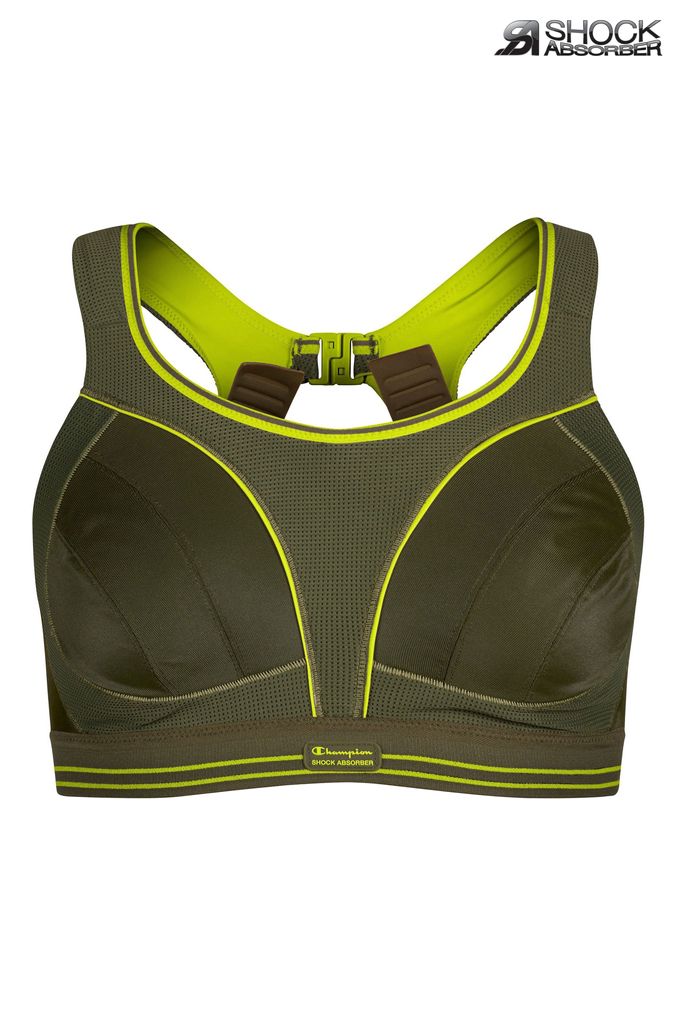Buy Women s Sports Bra DD Extra High Impact Green Lingerie Online Next UK