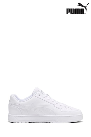 Puma White Caven 2.0 Trainers (834055) | £55