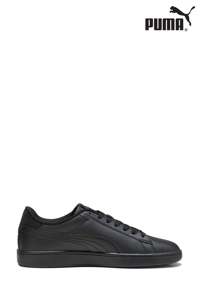 Mens black deals puma trainers