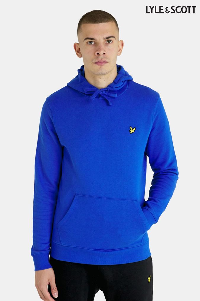 Lyle and scott sales sweatshirt blue