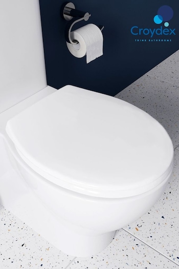 Croydex Anti Bacterial Soft Close Toilet Seat (834743) | £49