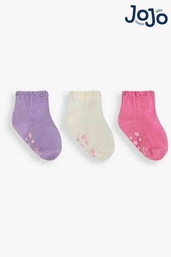JoJo Maman Bébé Multi 3-Pack Princess Socks (835574) | £11.50