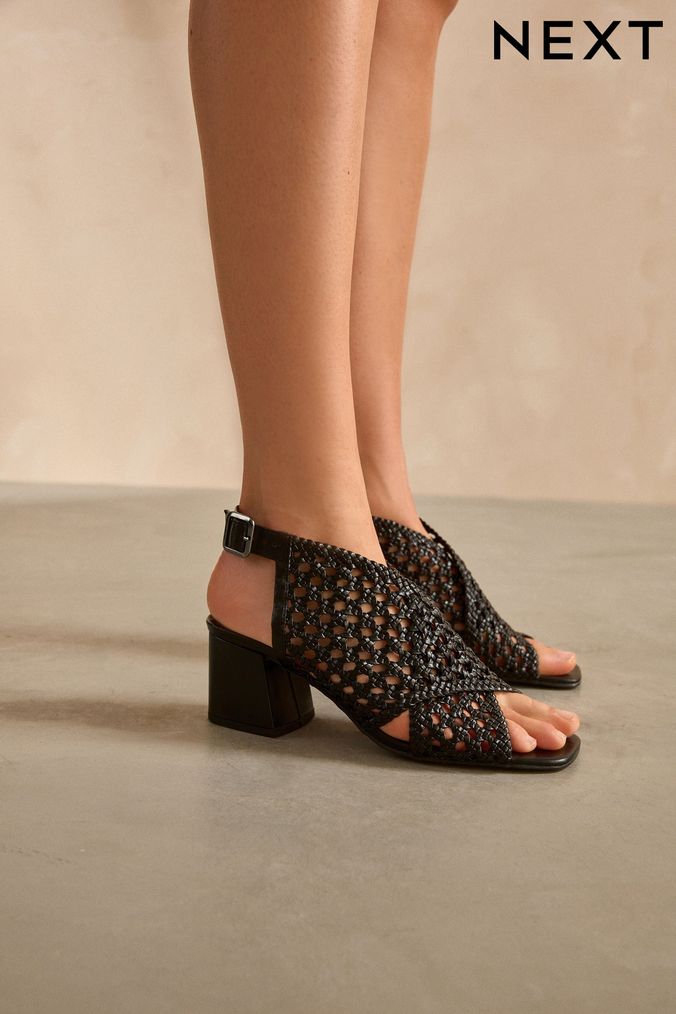 Buy Women s Brown Peep Toe Footwear Online Next UK