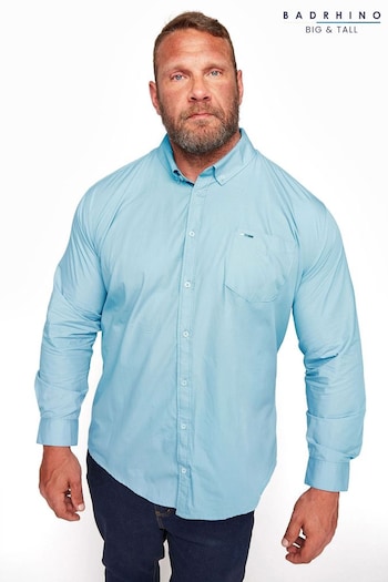 BadRhino Big & Tall Blue Short Sleeve Shirt (835839) | £26