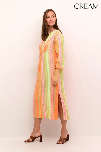 Cream Brown Sola Maci Dress (836360) | £100