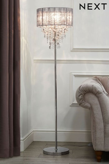 Grey Palazzo Floor Lamp (836656) | £130