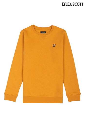 Lyle & Scott Yellow Crew Neck Sweatshirt (836696) | £40 - £54