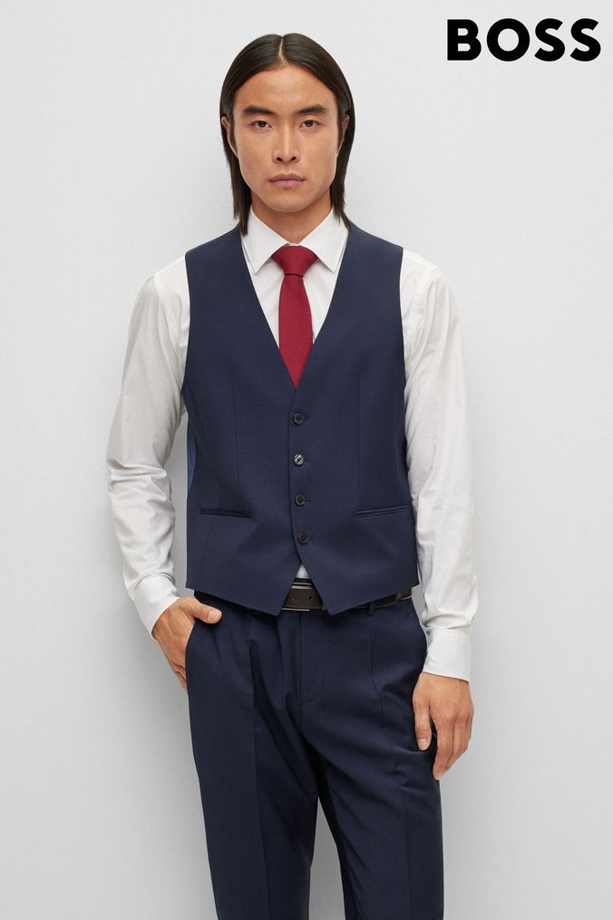 Boss waistcoat sale