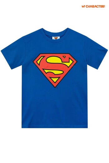 Character Blue Adult DC Comics Superman T-Shirt (837420) | £14
