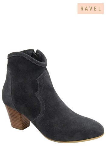Ravel Grey Suede Leather Ankle Boots VAGABOND (837494) | £95
