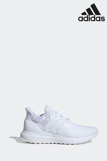 adidas White UBounce DNA Trainers (837813) | £85