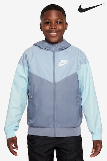 Nike Blue Windrunner Gold Jacket (838016) | £60