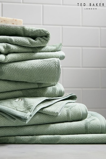 Ted Baker Green Magnolia Towel (838052) | £18 - £55