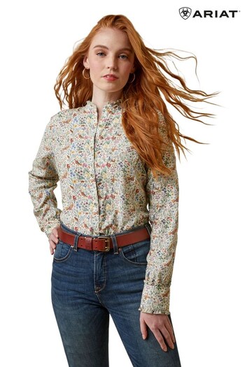 Ariat Natural Clarion Shirt (838530) | £90