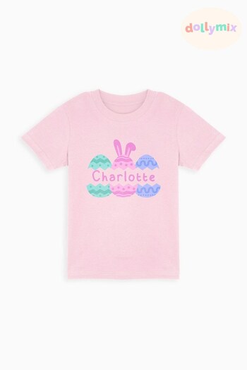 Personalised Baby/Toddler Cracked Easter Egg T-Shirts by Dollymix (838710) | £17