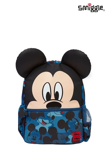 Smiggle Blue Mickey Mouse Junior Mickey Mouse Disney Character Hoodie Backpack (838770) | £37
