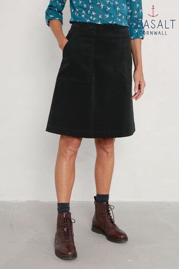 Seasalt Cornwall Black Tall May's Rock Skirt (838778) | £58