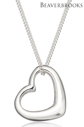 Beaverbrooks Sterling Silver Heart Pendant (838823) | £29