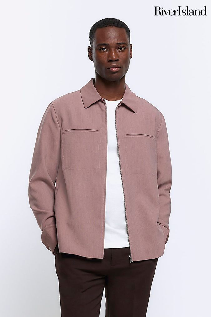Pink sale jackets mens