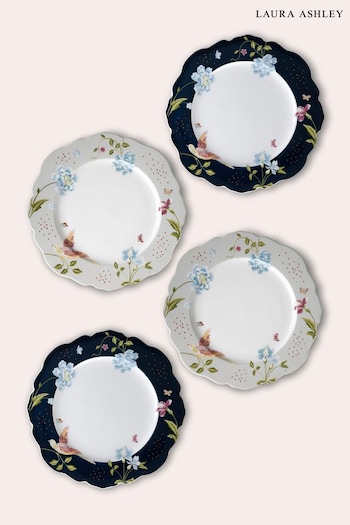 Laura Ashley Set of 4 Cream Heritage Collectables Plates (839759) | £60