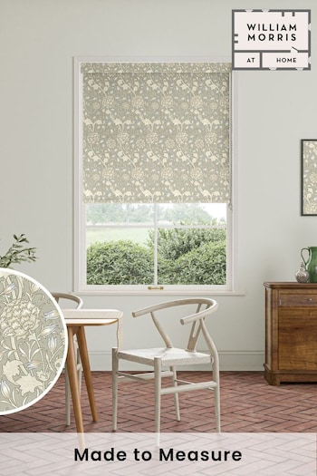 William Morris At Home Sage Green Wild Tulip Made to Measure Roller Blind (839783) | £61