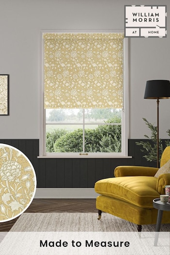 William Morris At Home Ochre Yellow Wild Tulip Made To Measure Roller Blind (839935) | £61